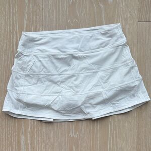 Lululemon Women's White Tennis Skort size 8 tall
